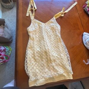 Francescas yellow floral dress